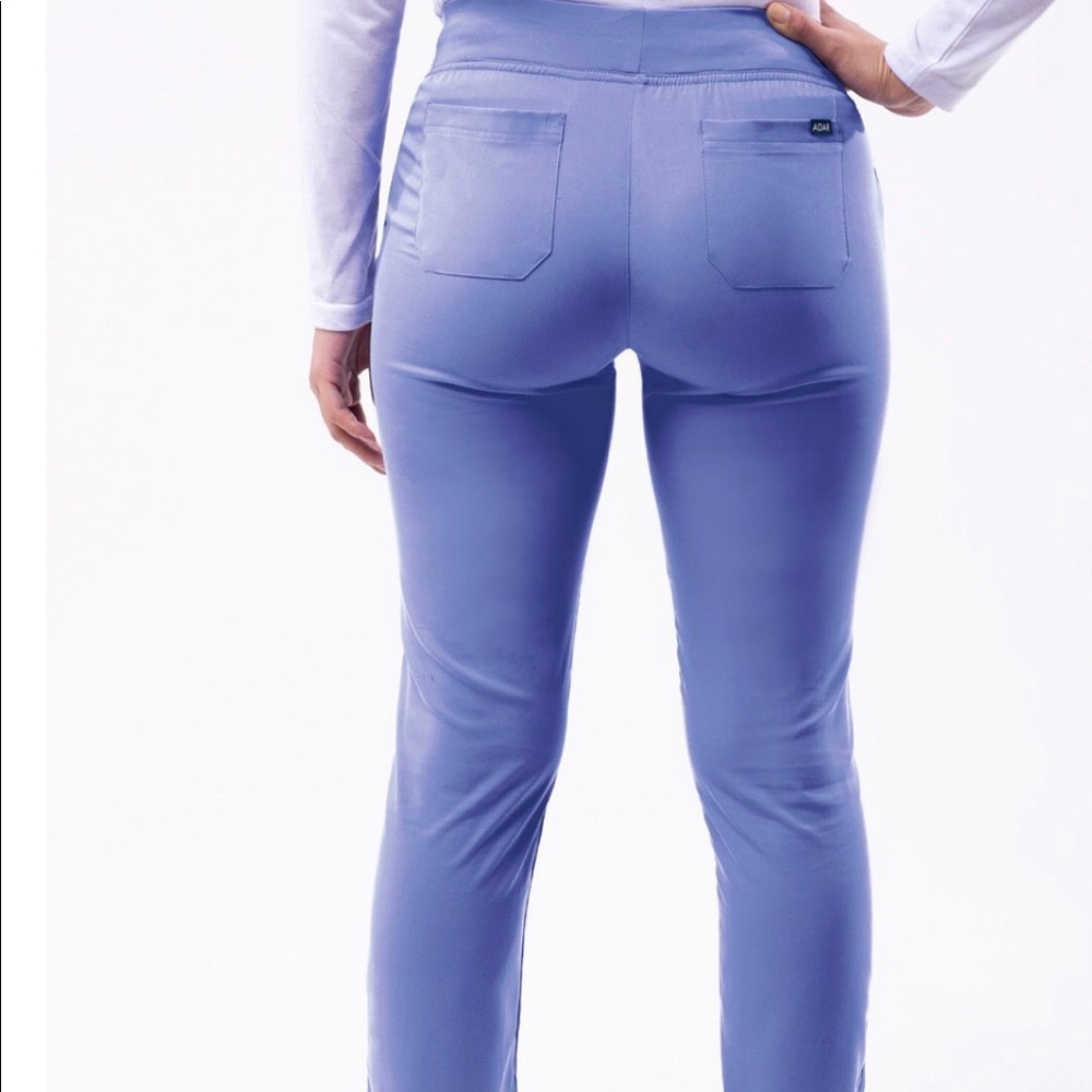 Skinny Leg Yoga Scrubs Pants By Adar